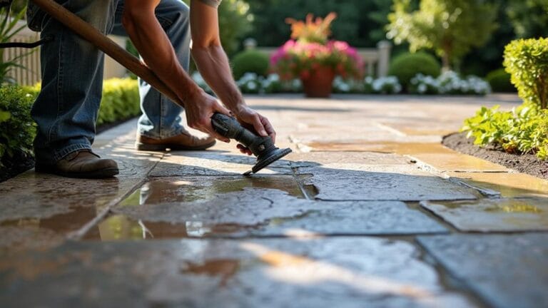 beautiful stamped overlay finishes