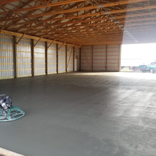 concrete floors